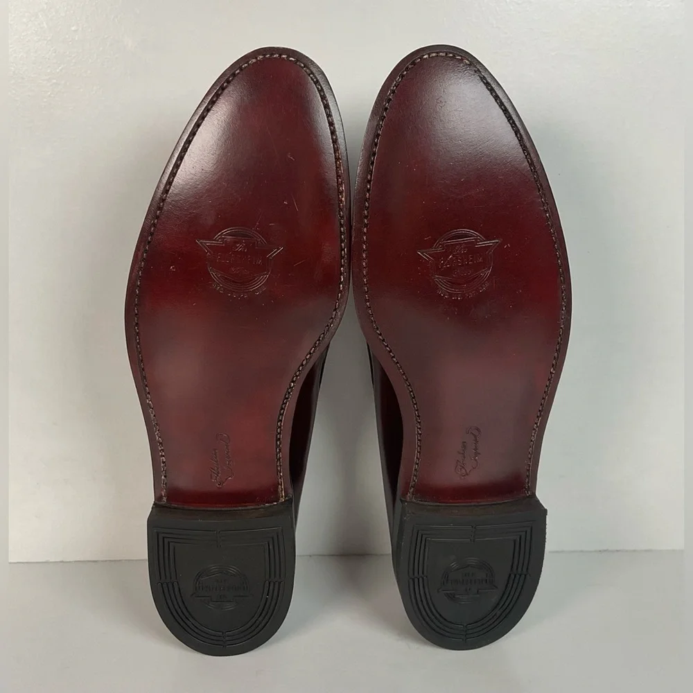 Vintage Florsheim Imperial Tassel Loafers | Tuscany Bordeaux | Men’s 10.5 AA